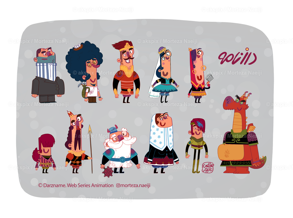 Darzname- Character sheet2 | Die Bildagentur Akspix ist eine Online-Bildagentur und bietet professionelles und kreatives Bildmaterial Royalty free und Rights Managed. Bildarchiv Akspix bietet eine große Auswahl an kreativen und klassischen Motiven.Frankfurt Fotograf, Fotoshooting