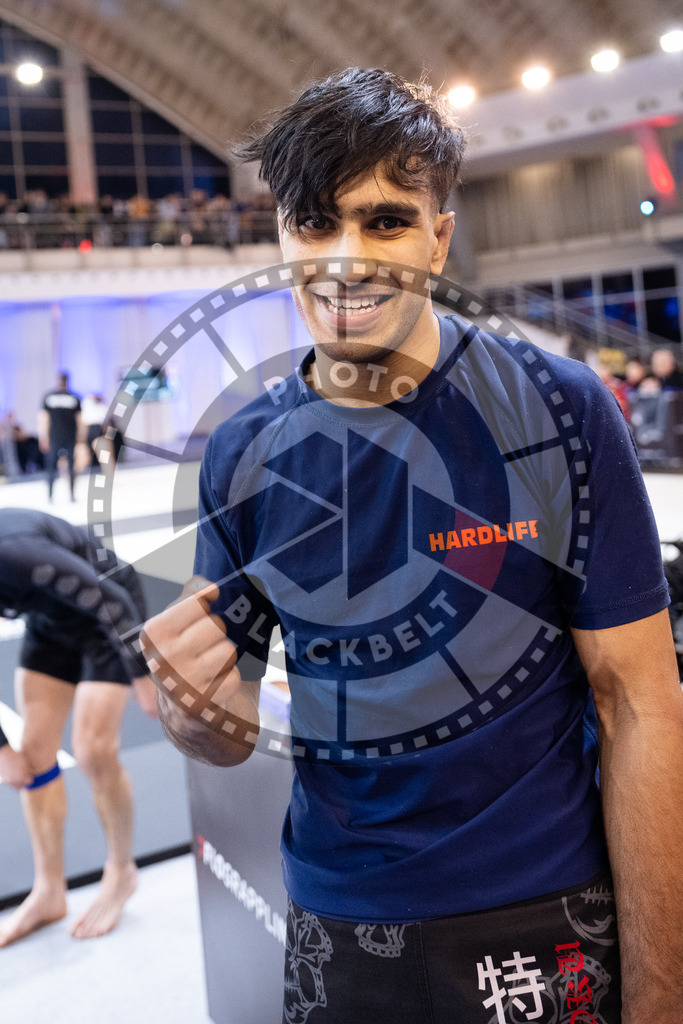 20260214PBB2506 | Fighters compete during the ADCC European Trials  competition day 1 in Belgrade, Serbia, on February 14, 2026.