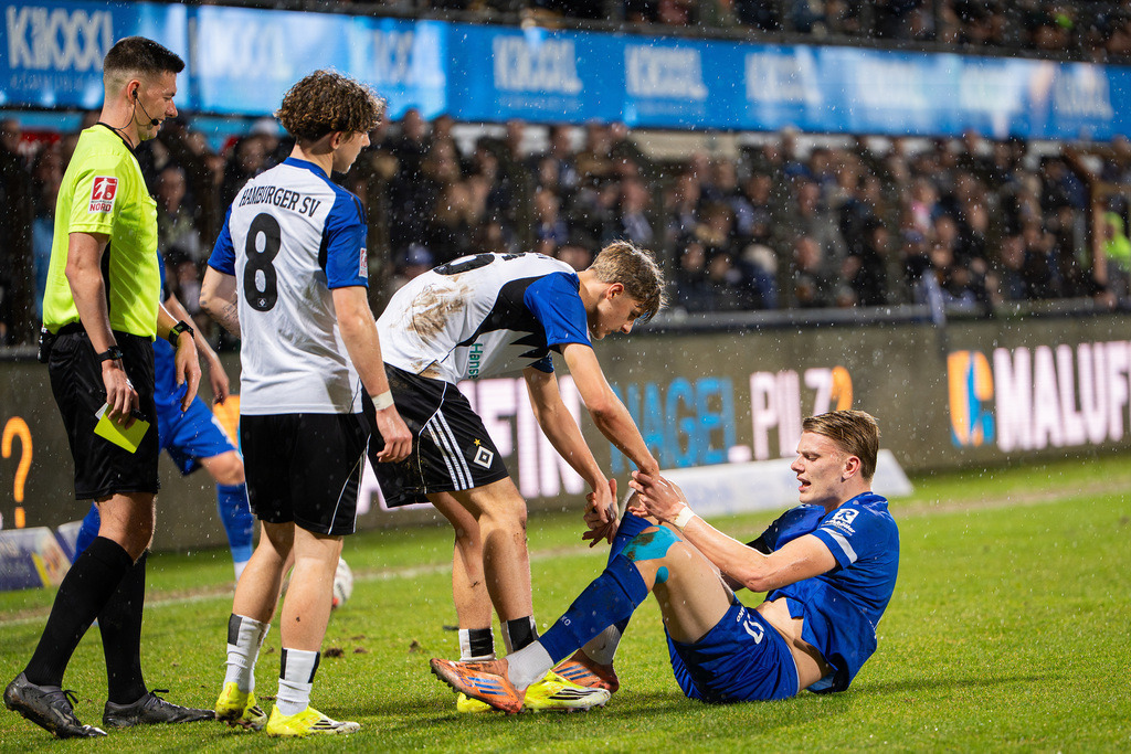 Fußball I Herren I Saison 2025-2026 I Regionalliga Nord I 24. Spieltag I SV Meppen - Hamburger SV II I 1997 | jns.sportfotos - Realisiert mit Pictrs.com