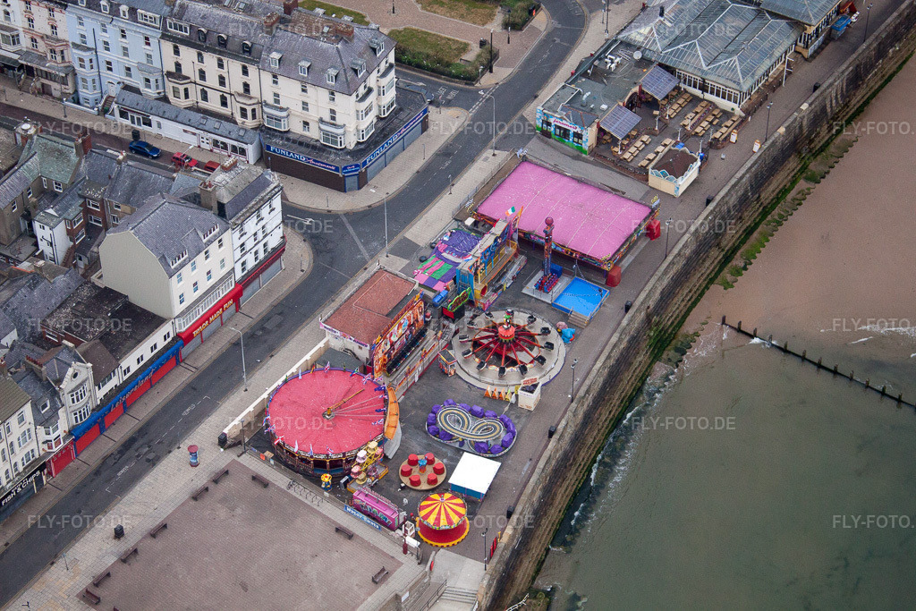 Luftbild: Ortsansicht in Bridlington im Bundesland England in Vereinigtes Königreich. Foto: IMG_58718.jpg vom 20.07.2013 durch Werner Riehm/FLY-FOTO.de