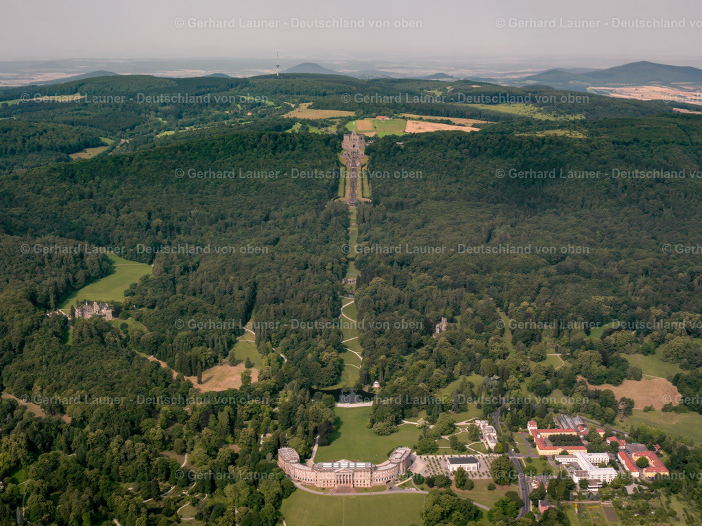 7000773 | Bergpark Wilhelmshöhe mit Schloß, Kassel