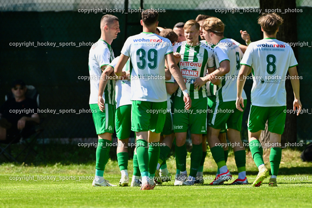 SV Donau vs. Union Matrei | Jubel SV Donau Mannschaft, SV Donau vs. Union Matrei, SV Donau vs. Union Matrei am 03.05.2026 in Klagenfurt (Sportplatz Donau), Austria, (Photo by Bernd Stefan)