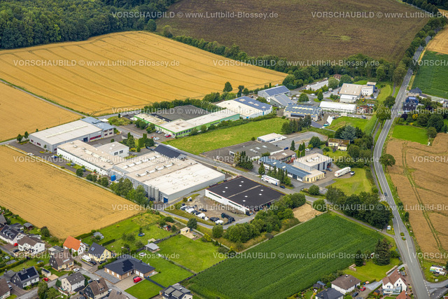 Warstein240713376 | Luftbild, Gewerbegebiet Zur Lütgenheide, Suttrop, Warstein, Sauerland, Nordrhein-Westfalen, Deutschland