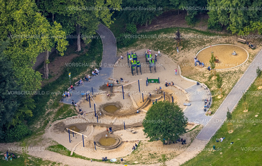Witten230701855 | Luftbild, Neuer Spielplatz auf dem Hohenstein, Witten, Ruhrgebiet, Nordrhein-Westfalen, Deutschland