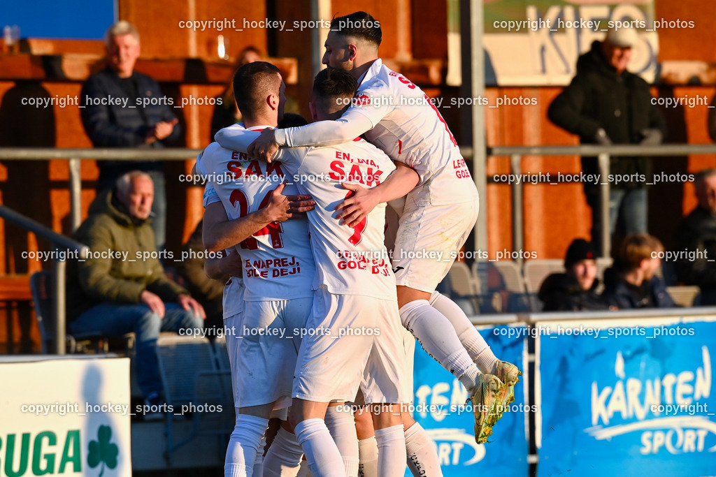 SAK vs. LASK Amateure 6.4.2023 | Jubel SAK Mannschaft