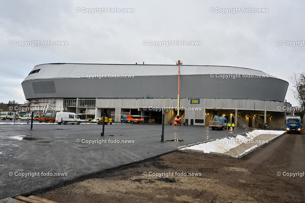 Raiffeisen Arena Linz_ Stadion_ 31.01.2023-6 | 31.01.2023, Raiifeisenarena Linz, AUT, im Bild Raiffeisen Arena Linz