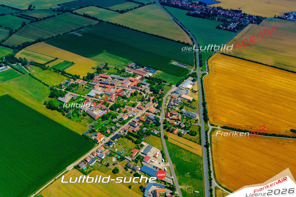 Die Luftbildaufnahme Gohre - Standal wurde 2018 mittels Flugzeug (keine Drohne) erstellt. Perfekte Schärfe und Druck- Auflösung- Garantiert!