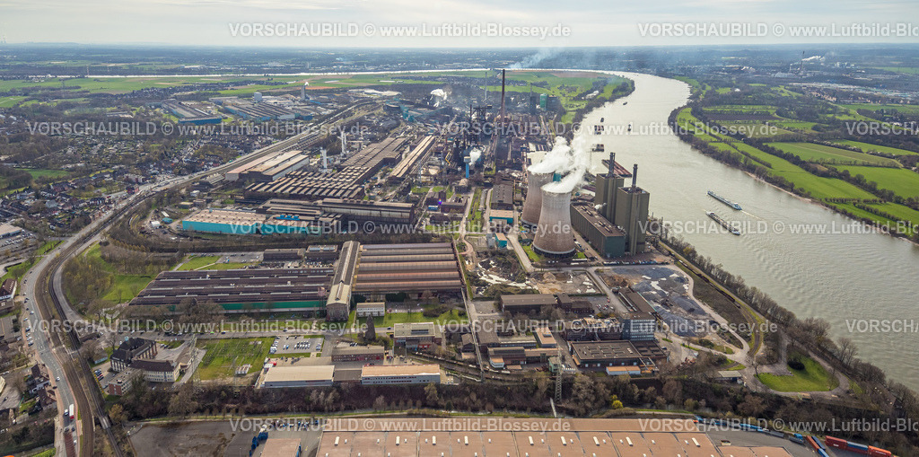 Duisburg230302595 | Luftbild, HKM Hüttenwerke Krupp Mannesmann GmbH, Wanheim-Angerhausen, Duisburg, Ruhrgebiet, Nordrhein-Westfalen, Deutschland