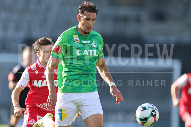 Grazer AK 1902 vs WSG Tirol – Austrian Bundesliga | Graz, Austria, 02.MAY.26 - SOCCER - ADMIRAL Bundesliga, Qualification Group, Grazer AK 1902 vs WSG Tirol. The image shows Marco Boras (WSG Tirol).
