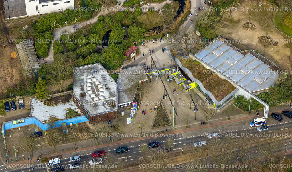 Duisburg240304028 | Luftbild, Zoo Duisburg Tierpark, Duissern, Duisburg, Ruhrgebiet, Nordrhein-Westfalen, Deutschland, Duisburg-S