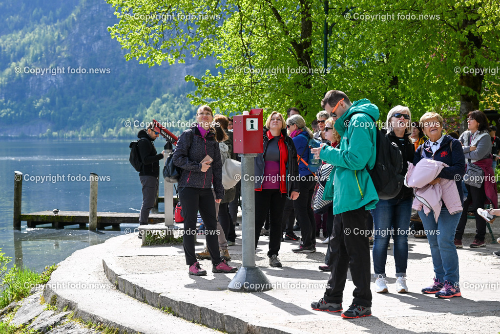 Hallstatt_ 19.05.2023-18 | 19.05.2023, Hallstatt, AUT, Hallstatt, im Bild Wartebereich Busterminal