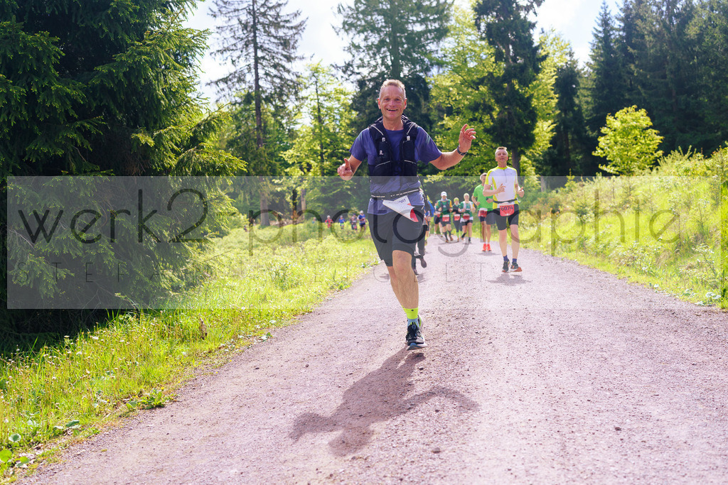 Rennsteiglauf Marathon 2025 | Marathon von Neuhaus/Rwg. nach Schmiedefeld/Rstg. am 17. Mai 2025