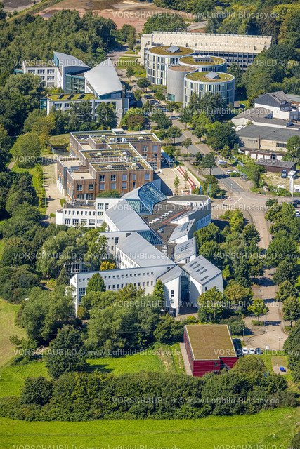 Witten230800332 | Luftbild, Campus der Universität Witten/Herdecke, Annen, Witten, Ruhrgebiet, Nordrhein-Westfalen, Deutschland