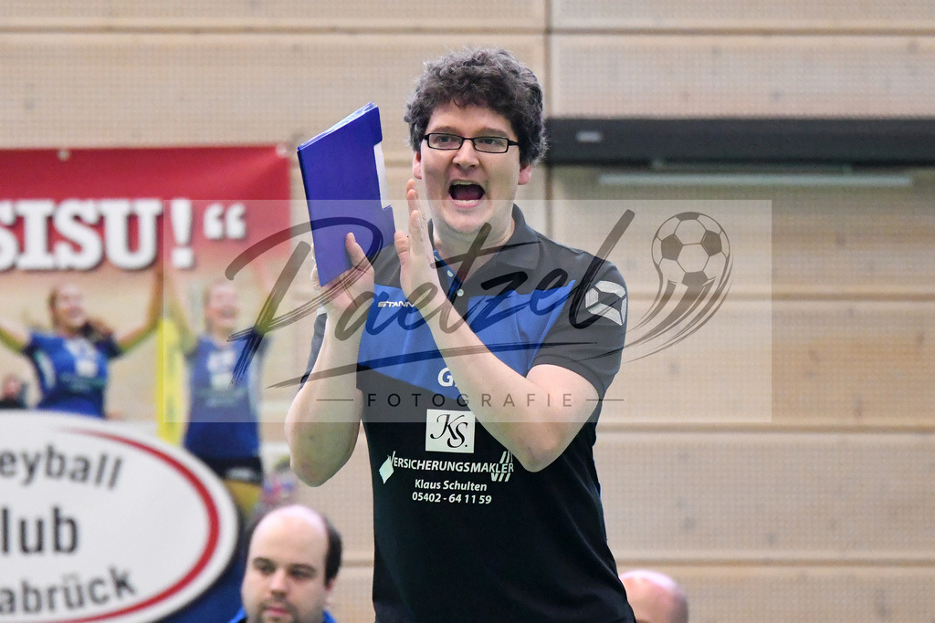 20200202_VCOOTB_0050 | Volleyball, Frauen:   waehrend des Spiels der Regionalliga NordWest zwischen VC Osnabrueck und Oldenburger TB in der Schlosswall-Halle am 02.02.2020 in Osnabrueck, Deutschland. - Realisiert mit Pictrs.com