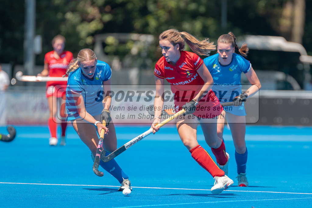 HK_20230708_109822 | Euro Hockey WU18 Belgium - Scotland Championship Girls &amp; Boys am 8.7.2023 CHTC , Krefeld ,