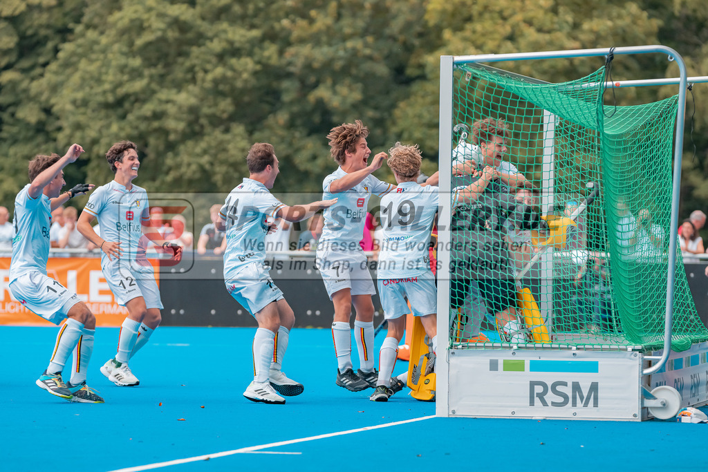HK_20230715_102386 | Euro Hockey MU18 SF1 Belgium vs Netherlands  Championship Girls &amp; Boys am 15.7.2023 CHTC , Krefeld ,