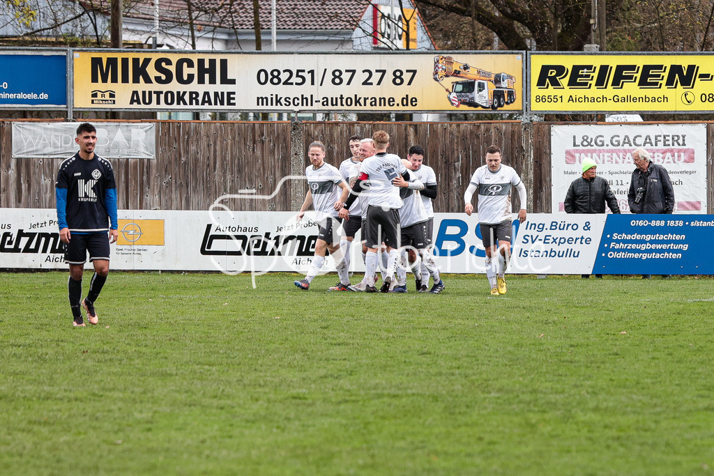 BC Aichach - TSV Pöttmes | Jubel nach 0-1