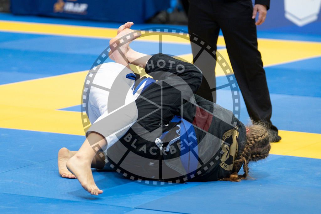 20240119PBB2052 | Fighters compete during the IBJJF European Championship in Paris, France, on January 19, 2024.