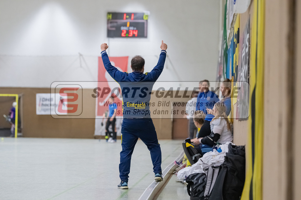 HK_20230225_104449 | Deutsche Meisterschaft WU16 Eintr. Braunschweig - 1. Hanauer THC am 25.2.2023 DSC 99, Düsseldorf ,