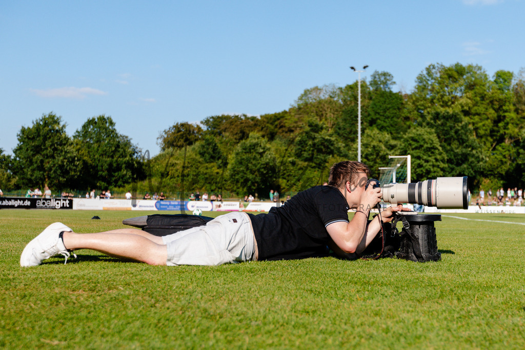 Testspiel, Saison 2026/27: SC Preußen Münster - Kickers Emden | Billerbeck, 10.07.2026: Testspiel, SC Preußen Münster gegen Kickers Emden auf der Anlage des DJK Billerbeck in Billerbeck. Foto: sportfotografie.ms | Markus Paletta - Realisiert mit Pictrs.com