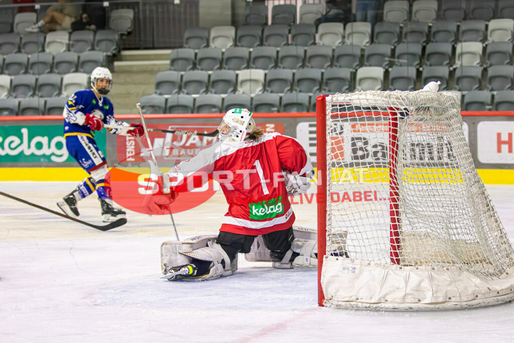 Eishockey DEBL 2023/24 | Eishockey DEBL 2023/24, KAC Frauen - Villach Lady Hawks am 27.09.2023 in Klagenfurt (Heidi Horten Arena), Austria, (Photo by Ernst Krawagner sport-fan.at) - Realisiert mit Pictrs.com