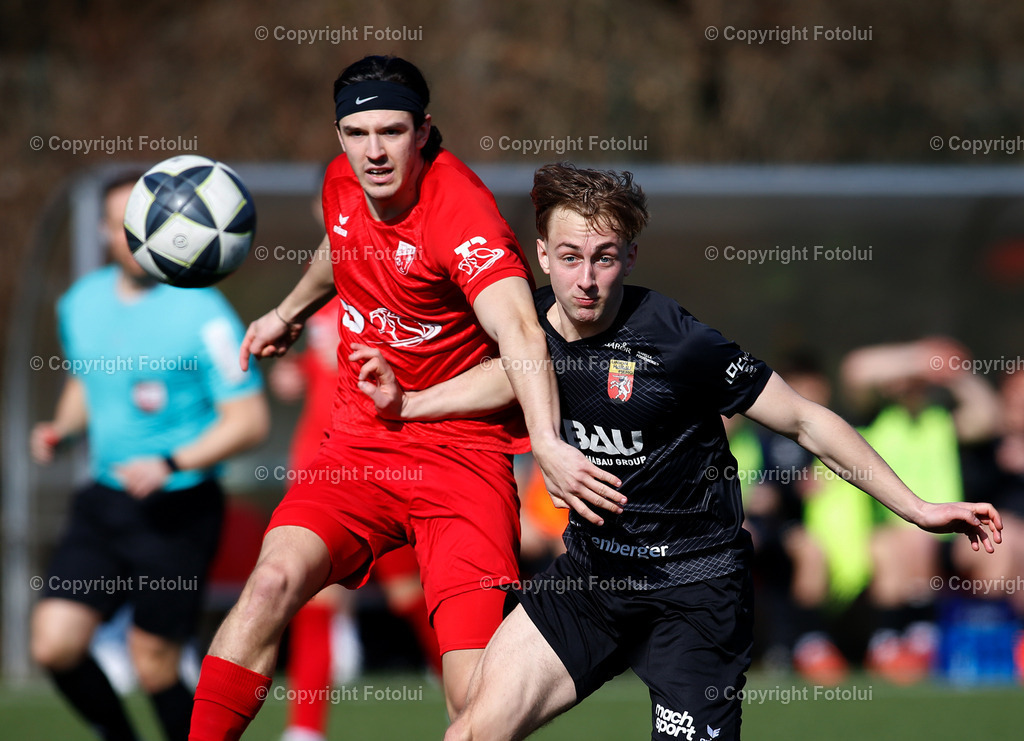 A_LUI_07032026_02 | SPORT,FUSSBALL, LT1 OOE LIGA ASKOE OEDT-UNION PERG 07.03.2026 IM BILD: SEBASTIAN LEITNER (OEDT1B) UND (PERG) BILD: FOTOLUI 