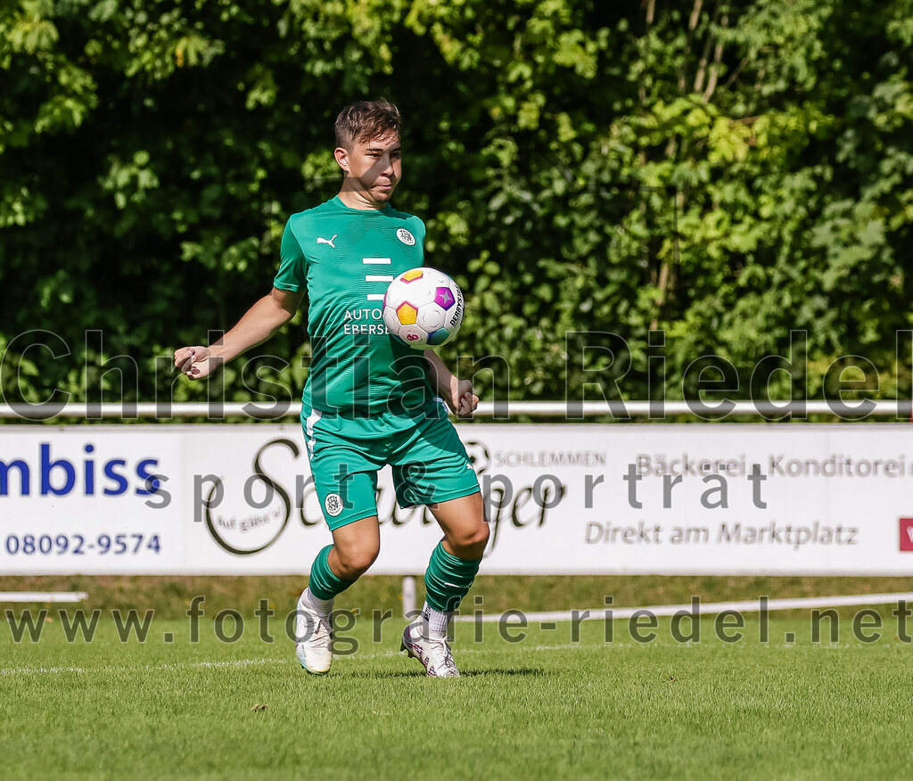 2023-08-26_012_TSV_Ebersberg_gegen_TSV_Oberpframmern | Ebersberg, Deutschland, 26.08.2023:
Fußball, Kreisliga 2023 / 2024, 2. Spieltag, TSV 1877 Ebersberg gegen TSV Oberpframmern, Endergebnis: 5:1

Foto: Christian Riedel / fotografie-riedel.net