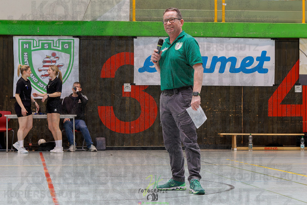 Hessenmeisterschaft wJC - Finale; HSG Kleenheim - HSG Weiterstadt/ Braunsh.Worf. | Hessenmeisterschaft wJC - Finale; HSG Kleenheim - HSG Weiterstadt/ Braunsh.Worf. am 22.03.2025 in Biedenkopf (Sporthalle Lahntalschule)Photo © 2025 - Jörg Heinrich - Realisiert mit Pictrs.com