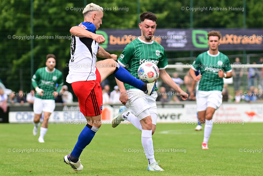 Fußball I Herren I Testspiel  I TSV Elstorf - Hamburger SV I 5.7.2025 | a-hannig - Realisiert mit Pictrs.com