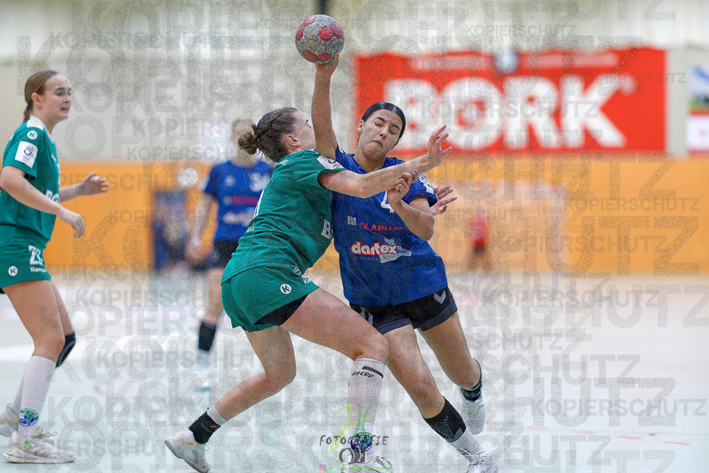 Jugenbundesliga wJB; HSG Kleenheim/Langgöns - SG Kappelwindeck/Steinbach | Jugenbundesliga wJB; HSG Kleenheim/Langgöns - SG Kappelwindeck/Steinbach am 23.11.2025 in Oberkleen (Weidig-Halle)Photo © 2025 - Jörg Heinrich - Realisiert mit Pictrs.com