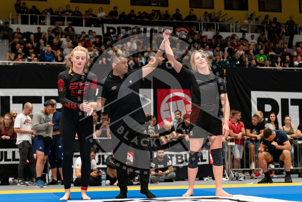 20230916PBB7539 | Fighters compete during the grappling tournement ADCC Trials (European, Middle East and African Championship) in Warsaw, Poland, on September 16, 2023.