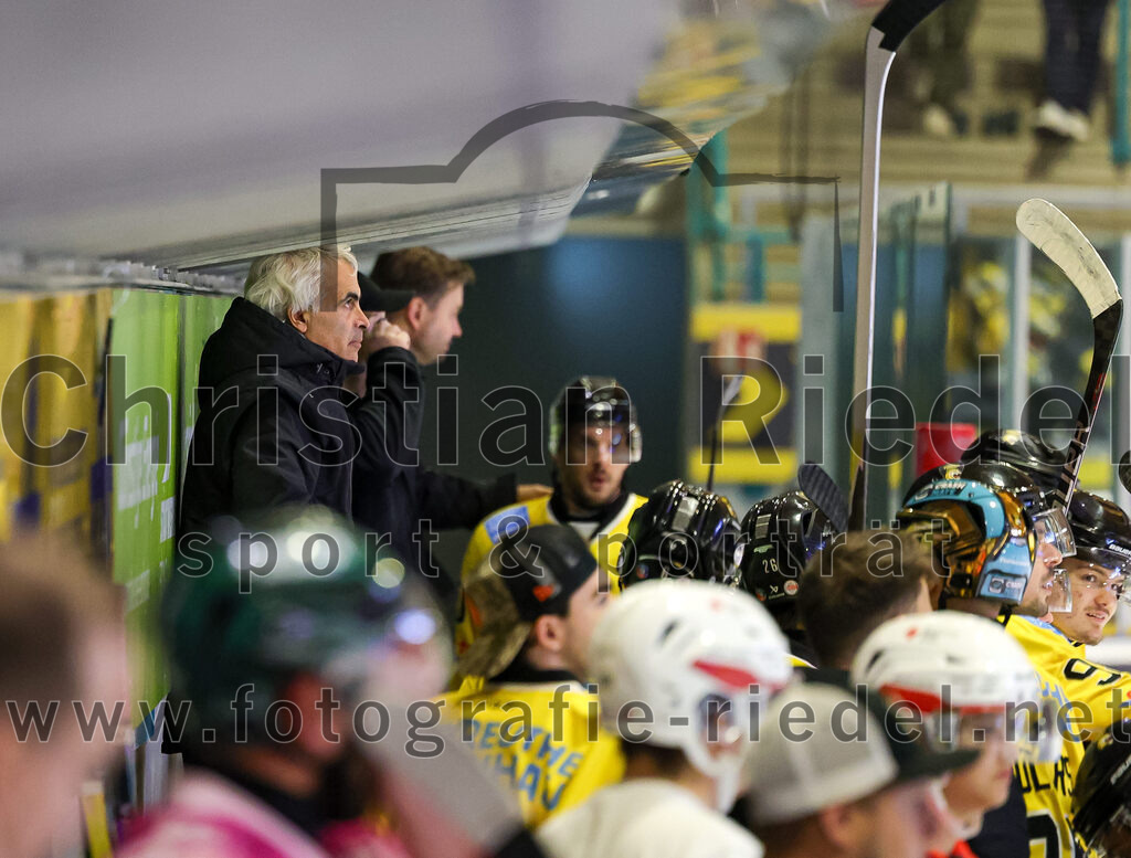 2025-10-10_065_TSV_Erding_gegen_onesto_Tigers_Bayreuth | Erding, Deutschland, 10.10.2025:Eishockey, Oberliga Süd 2025 / 2026, 7. Spieltag, TSV Erding gegen onesto Tigers Bayreuth, Endergebnis: 2:5Foto: Christian Riedel / fotografie-riedel.net