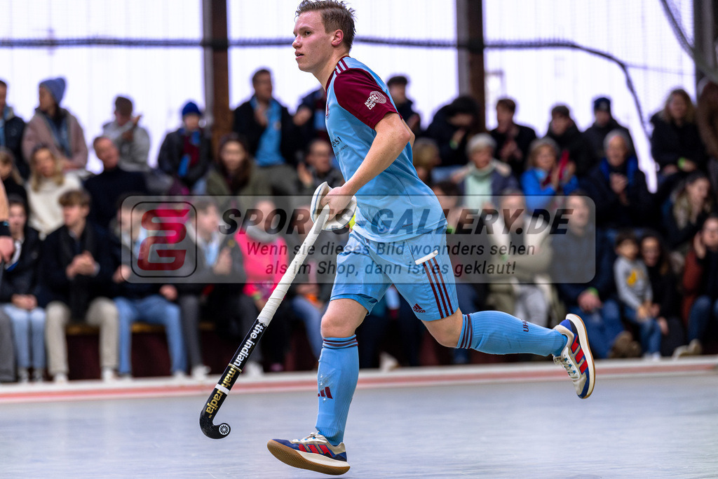 SM_2025-01-12_mD5_-155 | 1.Bundesliga Hallenhockey  (M) UHC - HTHC / 12:13 (4:5)