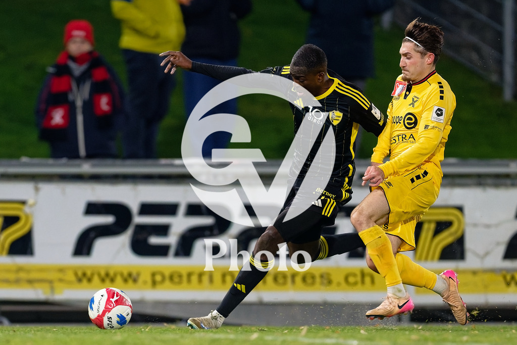 Coupe Suisse - 1/8 de finale - FC Stade Nyonnais v Neuchatel Xamax |  during the Coupe Suisse - 1/8 de finale match between FC Stade Nyonnais and Neuchatel Xamax at Centre sportif de Colovray in Nyon, Switzerland