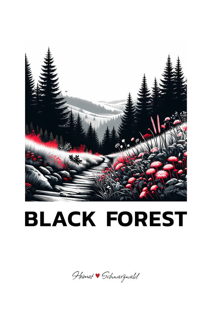 RED-BLACK-FOREST_Motiv-17 | Bilder-Onlineshop für Heimatbilder vom Schwarzwald und Oberrhein. Galeriebilder auf Acrylglas, Alu-Dibond, Leinwand und Poster online bestellen. Der Schwarzwald als Wandbild für Ihr Zuhause! | Art, Kunst, Wandbilder, Black Forest, Deko - Realisiert mit Pictrs.com