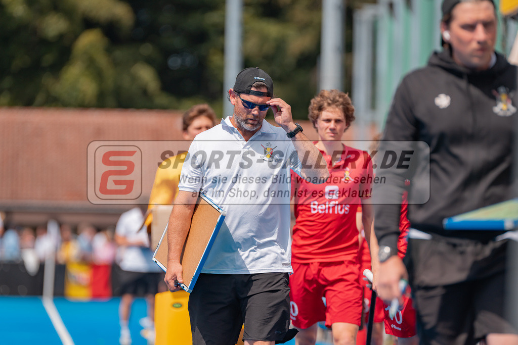 HK_20230716_102867 | Euro Hockey MU18 Boys Finale Belgium vs Germany Championship Girls &amp; Boys am 16.7.2023 CHTC , Krefeld ,