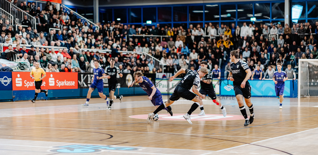 47. Stadtmeisterschaften im Hallenfußball 2025, Endrunde | Stadtmeisterschaften im Hallenfußball 2025, Endrunde, Sporthalle Berg Fidel in Münster. Foto: sportfotografie.ms | Markus Paletta - Realisiert mit Pictrs.com