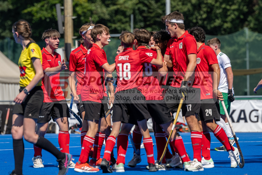 SFE_20230708_0095 | EuroHockey EM U18 Boys Austria vs Ireland am 08.07.2023 in Krefeld (Gerd-Wellen-Hockeyanlage), Photo: Stephan Fehrmann 2023 (Sports-Gallery)