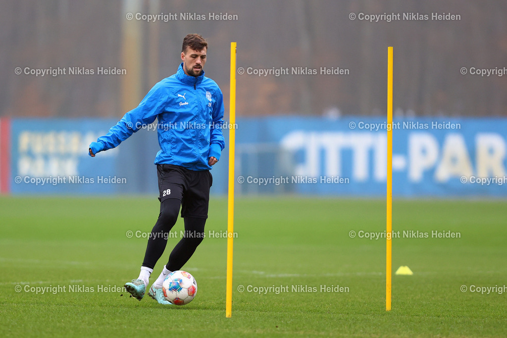 NH_HolsteinKiel_Training_11022026 | #28 Jonas Meffert (Holstein Kiel)Fußball I Herren I Training I Saison 2025-2026 I Holstein Kiel I 11.02.2026 I Citti-Fußballpark