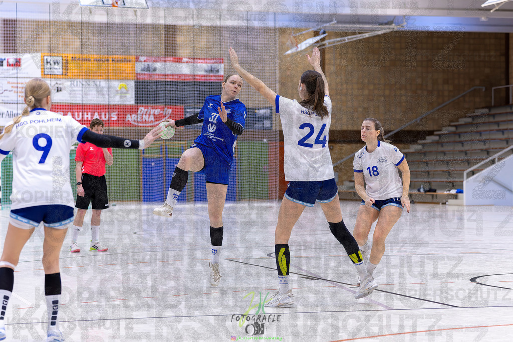 Frauen Bezirksliga, TSF Heuchelheim - HSG Pohlheim | Frauen Bezirksliga, TSF Heuchelheim - HSG Pohlheim am 01.03.2026 in Heuchelheim (Sporthalle Heuchelheim)Photo © 2026 - Jörg Heinrich - Realisiert mit Pictrs.com