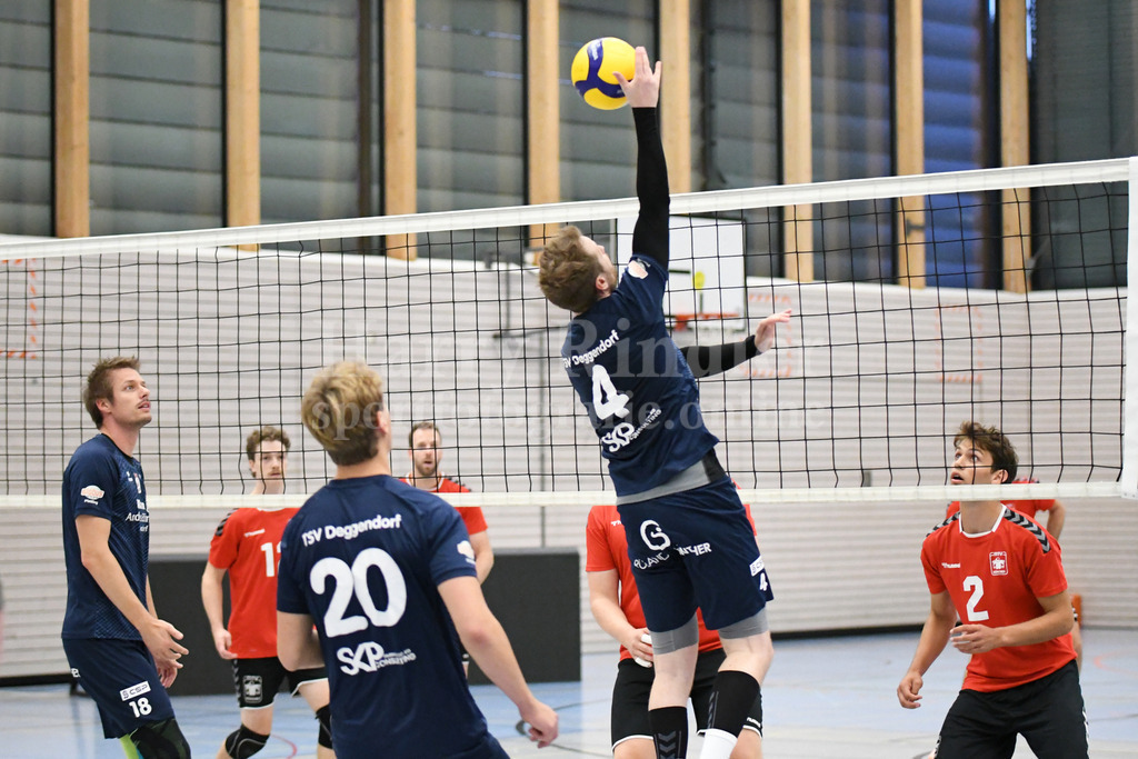 TSV 1861 Deggendorf : MTV München II | Johannes Schwarz  (TSV Deggendorf Volleyball  #4) - Realisiert mit Pictrs.com