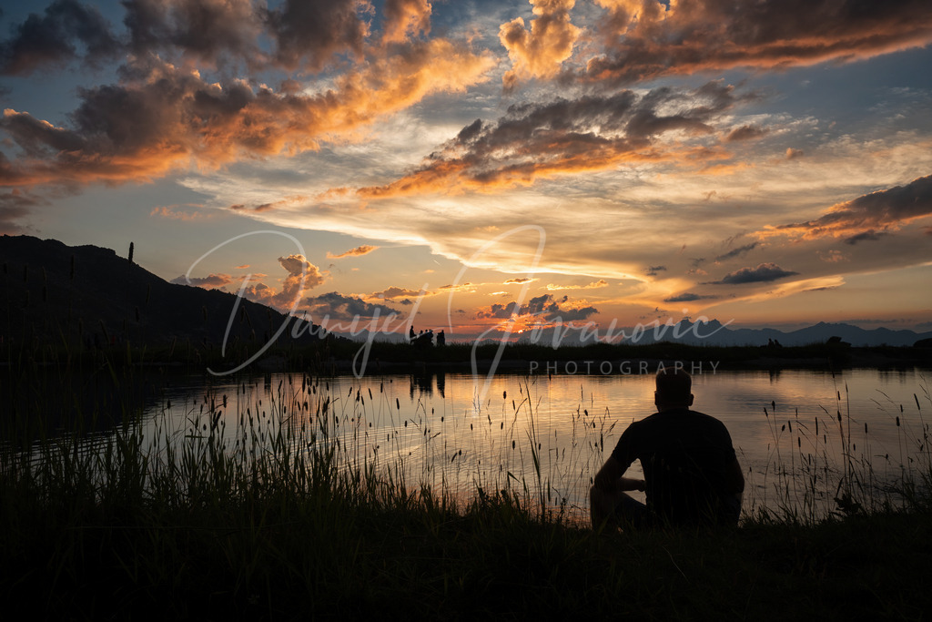 Sonnenuntergang | Relaxen am Zirbensee