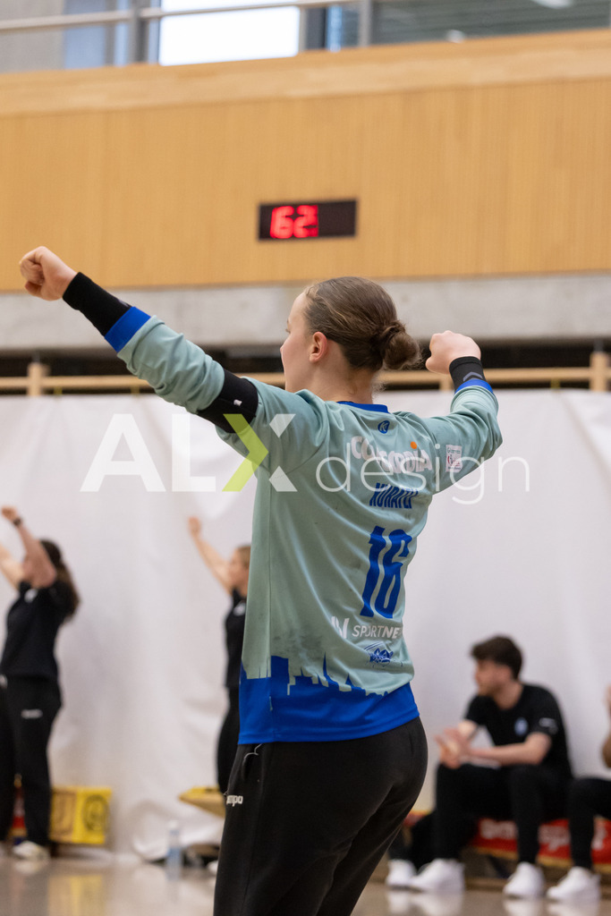 Handball I Frauen I Saison 2025-2026 I Handball Swiss Premium League 1 | Women I Round 5 I  Yellow Winterthur - GC Amicitia Zürich I 15.03.2026 | 16 Seraina Kuratli (CH) (GC Amicitia Zürich) – Torhüterin - Realisiert mit Pictrs.com