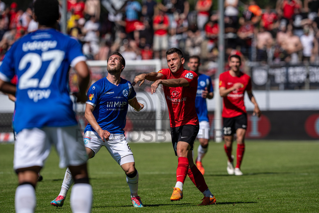 Stuttgarter Kickers vs. SG Sonnenhof Großaspach, Fussball, WFV-Pokal, Finale, 23.05.2026 | Marius Kunde (SG Sonnenhof Großaspach, #16),Stuttgarter Kickers vs. SG Sonnenhof Großaspach, Fussball, WFV-Pokal, Finale, 23.05.2026