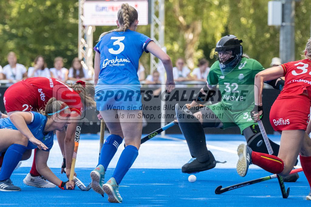SFE_20230708_0148 | EuroHockey EM U18 Girls Belgium vs Scotland am 08.07.2023 in Krefeld (Gerd-Wellen-Hockeyanlage), Photo: Stephan Fehrmann 2023 (Sports-Gallery)