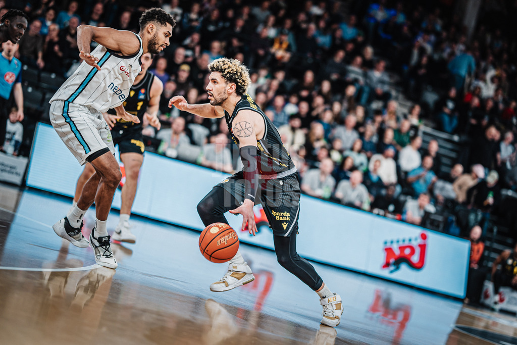 Basketball | Männer | Saison 2024/2025 | easyCredit Basketball Bundesliga | 12. Spieltag | Veolia Towers Hamburg vs. MHP Riesen Ludwigsburg | 21.12.2024 | Hunter Maldonado (#8, MHP Riesen Ludwigsburg)