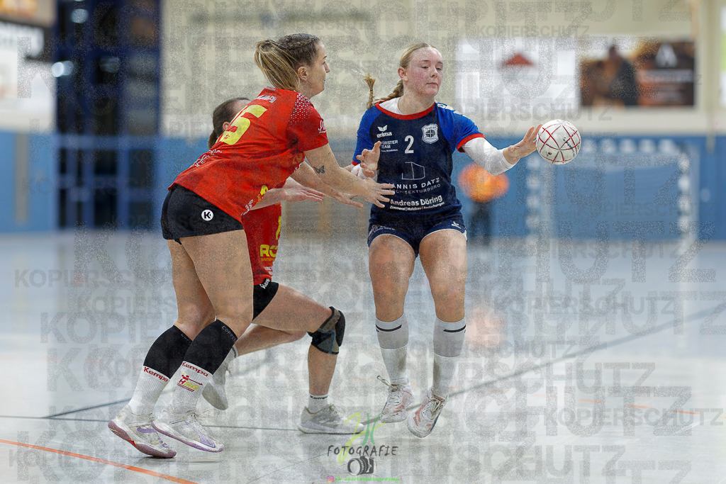 Frauen Regionalliga (HHV); HSG Wettenberg - TV Hüttenberg | Frauen Regionalliga (HHV); HSG Wettenberg - TV Hüttenberg am 06.12.2025 in Launsbach (Wettenberg) (Halle GS Launsbach (Wettenberg))Photo © 2025 - Jörg Heinrich - Realisiert mit Pictrs.com