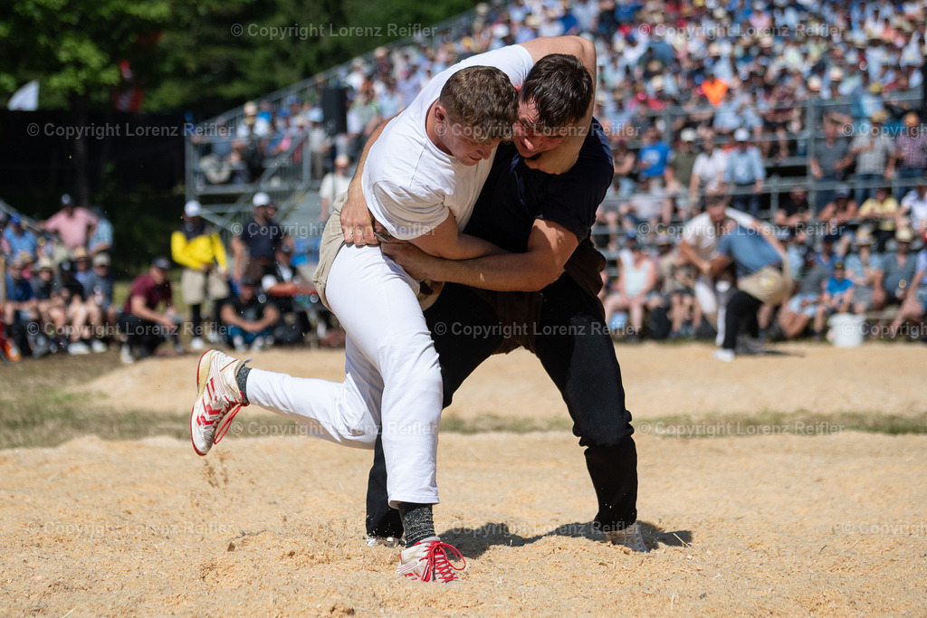 Schwingen -  Schwarzseeschwinget 2025 | Schwarzsee, 22.6.25, Schwingen - Schwarzseeschwinget.