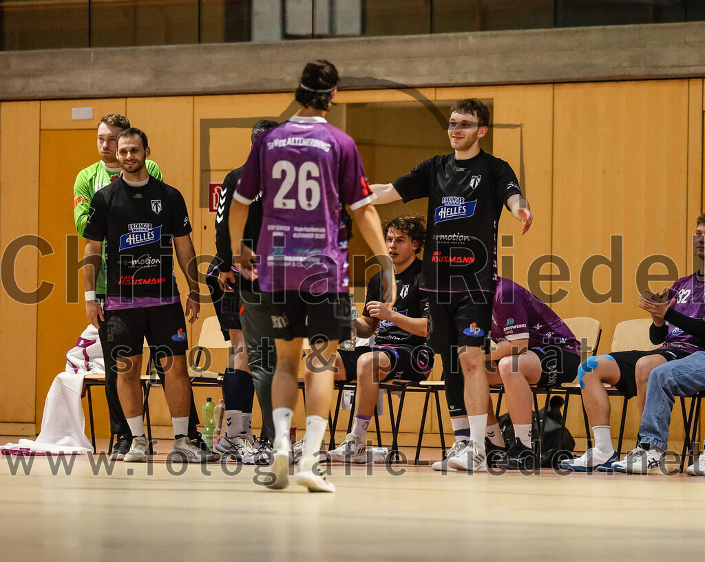 2024-10-13_004_SpVgg_Altenerding_gegen_SSG_Metten | Erding, Deutschland, 13.10.2024:Handball, Bezirksoberliga Männer 2024 / 2025, 4. Spieltag, SpVgg Altenerding gegen SSG Metten, Endergebnis: 40:22Foto: Christian Riedel / fotografie-riedel.net