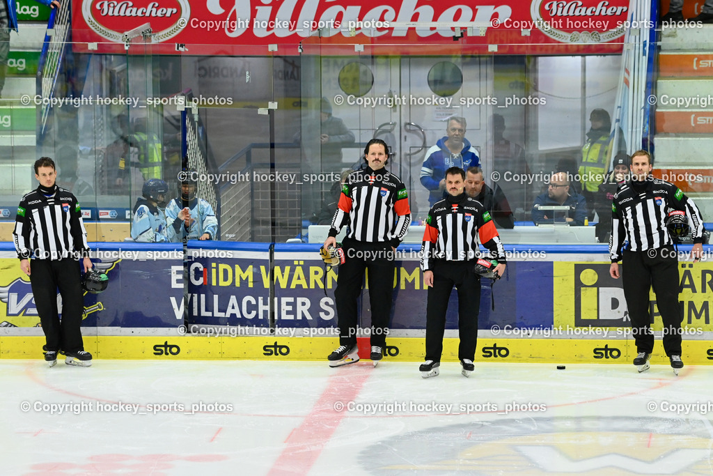 EC IDM WÄRMEPUMPEN VSV vs. HYDRO FEHERVAR AV 19 | BÄRNTHALER CHRISTOPH Referee, SEEWALD ELIAS Referee, ZRNIC MILAN Referee, MIODL MATTEO Referee, EC IDM WÄRMEPUMPEN VSV vs. HYDRO FEHERVAR AV 19, EC IDM WÄRMEPUMPEN VSV vs. HYDRO FEHERVAR AV 19 am 20.11.2024 in Villach (Stadthalle Villach), Austria, (Photo by Bernd Stefan)